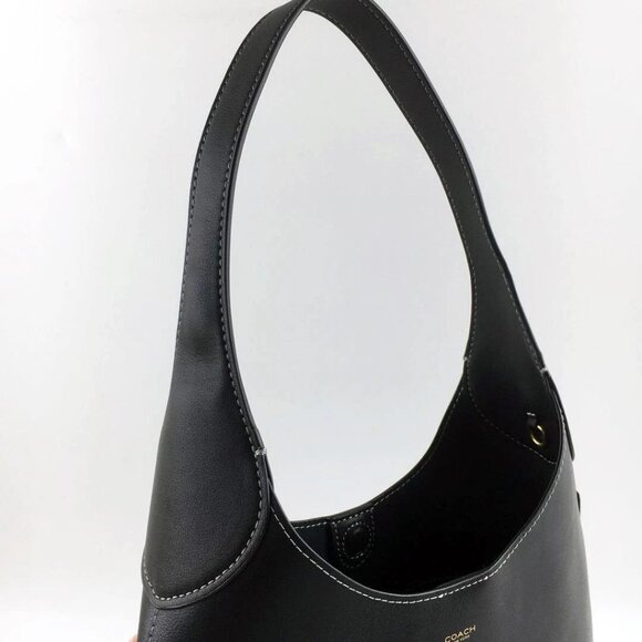 Coach Black Leather Hobo Bag - Picture 5 of 7